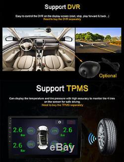 10.1 Single 1 DIN HD Car Android 7.1 Stereo Radio No-DVD Player WIFI 3G/4G GPS