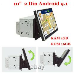 10 Double 2 Din Android 9.1 Car Stereo Radio GPS Nav Mirror Link WiFi 3G/4G OBD
