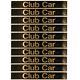 10 Pack Club Car Emblem Black/gold Precedent Models 103816601