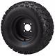 10 Solid Black Steel Wheels And 20x10-10 Dot All Terrain Tires Combo Set 4