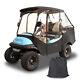 10l0l 4 Passenger Golf Cart Enclosure Cover For Club Car Precedent, Waterproof