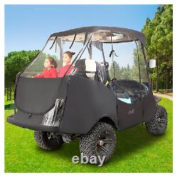10L0L 4 Passenger Golf Cart Enclosure Cover for Club Car Precedent, Waterproof