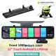 12 Inch Touch Screen Android 8.1 4g Wifi Gps Car Dvr Wdr Camera Video Dash Cam