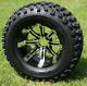12 Tempest Machined/ Black Wheels & 23x10.5-12 All Terrain Tires Set Of 4