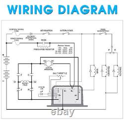 1205-117 36V 500A 0-5K Golf Cart Controller For Curtis EZGO Club Car DS 1205 USA
