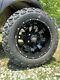 14 Black Spider Golf Cart Wheels With 23x10-14 A/t Tires Dot Ezgo Club Car Yamaha