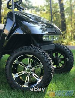 14 Ruckus Machined/black Wheel And 23x10-14 Dot All Terrain Tires Combo-set 4