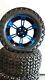 14'' Golf Cart Wheel And Dot Tire Assembly, Blue & Black Storm Trooper