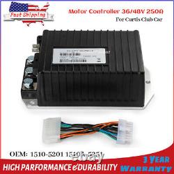 1510-5201 Motor Controller 36/48V 250A For Curtis Club Car 1510A-5251