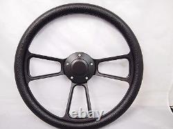 1984 & UP CLUB CAR DS Black steering wheel golf cart With Adapter 3 spoke