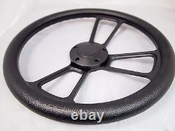 1984 & UP CLUB CAR DS Black steering wheel golf cart With Adapter 3 spoke