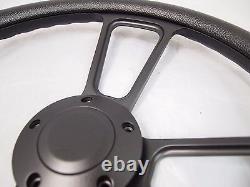 1984 & UP CLUB CAR DS Black steering wheel golf cart With Adapter 3 spoke