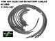 # 2 Awg Hd Golf Cart Battery Cable 13 Pc Black 1998 48v Club Car Ds Set U. S. A