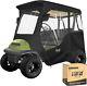 2 Passenger Golf Cart Driving Enclosure For Club Car Precedent Tempo, Waterproof