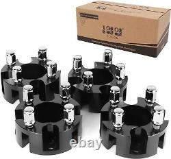 2 inch Golf Cart Wheel Spacers With Lug Nuts for Yamaha Club Car EZGO (4 Pack)