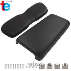2000.5+ Golf Carts Black New Front Seat Bottom And Back Cushion For Club Car DS