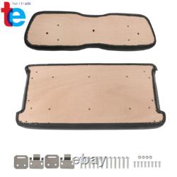 2000.5+ Golf Carts Black New Front Seat Bottom And Back Cushion For Club Car DS