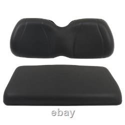 2004-2011 Black Front Seat Cushion & Backrest Golf Cart For Club Car Precedent