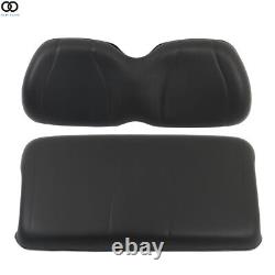 2004-2011 Black Golf Cart Front Seat Cushion & Backrest For Club Car Precedent