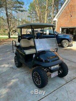 2013 Lifted Club Car Precedent 48 Volt Golf Cart Black