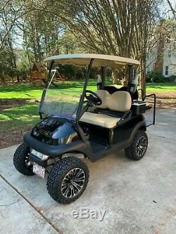 2013 Lifted Club Car Precedent 48 Volt Golf Cart Black