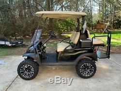 2013 Lifted Club Car Precedent 48 Volt Golf Cart Black