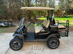 2013 Lifted Club Car Precedent 48 Volt Golf Cart Black