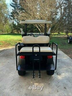 2013 Lifted Club Car Precedent 48 Volt Golf Cart Black