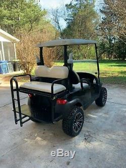 2016 Lifted Club Car Precedent 48 Volt Golf Cart Black