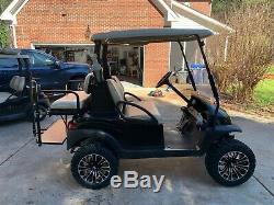 2016 Lifted Club Car Precedent 48 Volt Golf Cart Black