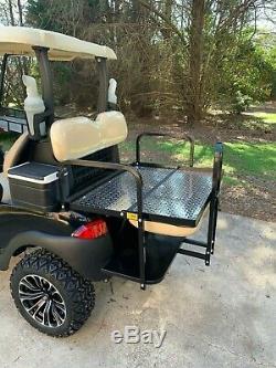 2016 Lifted Club Car Precedent 48 Volt Golf Cart Black