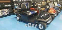 2018 Club Car Golf Cart Custom Gorgous Black Speed Code 48v 4 Passenger