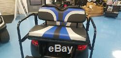 2018 Club Car Golf Cart Custom Gorgous Black Speed Code 48v 4 Passenger