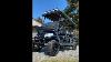 2021 All Black Club Car Villager 6 Special Edition Phoenix 72vac Electric Lsv Golf Cart