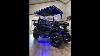 2022 Dark Knight Special Edition Club Car Onward 4 Passenger Lifted Lithium Ion Hp Lsv Golf Cart