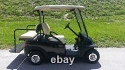 2023 Club Car Recondition 4 Pass Street Legal Lights BLK Precedent Golf Cart FL