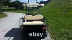 2023 Club Car Recondition 4 Pass Street Legal Lights BLK Precedent Golf Cart FL