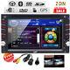 2din 6.2 Touchscreen Stereo Car Dvd Player Auto Radio Gps Navi With Camera