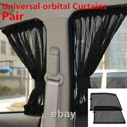 2xUniversal 70x47cm Car Side Window Curtains Sun Shade UV Protection Accessories