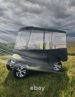 4 Passenger Golf Cart Cover Enclosure Protector 600D for Club Car EZGO YAMAHA