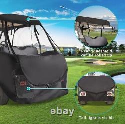 4 Passenger Golf Cart Enclosure Storage Cover Short Roof 56 Bench Club Car USA