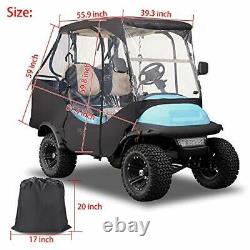 4 Passenger Golf Cart Enclosures for Club Car Precedent with Security Side