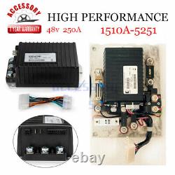 48V 275A Golf Cart Motor Controller For Curtis Club Car 1266A-5201 1510A-5251