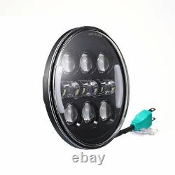 4X 5.75 5 3/4inch LED Headlights High Low Beam DRL Assembly For Car Pickup