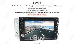 6.2 HD 2DIN Touch Dash Car MP5 CD/DVD Player GPS Nav Radio Stereo Bluetooth+Map