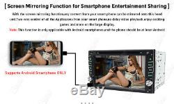 6.2 HD 2DIN Touch Dash Car MP5 CD/DVD Player GPS Nav Radio Stereo Bluetooth+Map