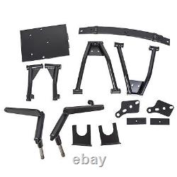 6 A-Arm Lift Kit & Pair Rear Leaf Springs For Club Car DS Golf Cart 1982-2003