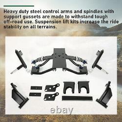 6 Double A-Arm Lift Kit Accessories For Club Car Precedent Golf Cart 2004-up