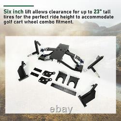 6 Double A-Arm Lift Kit Accessories For Club Car Precedent Golf Cart 2004-up