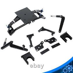 6 Double A-Arm Lift Kit For Club Car DS Golf Cart 2004+ Electric/Gas Black